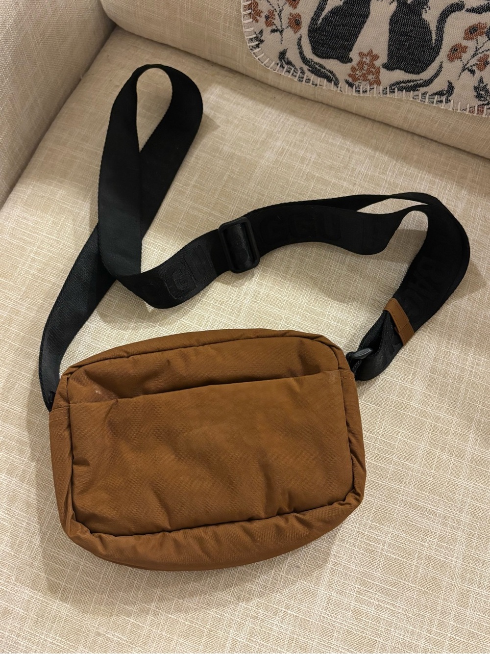 Baggu Brown Camera Crossbody